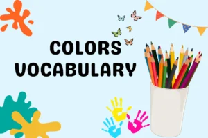 Colors vocabulary