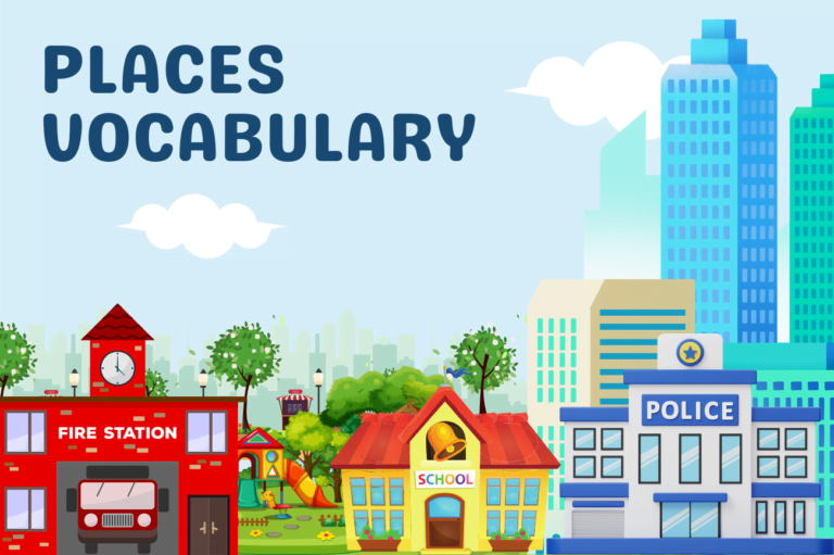 Places in the city vocabulary
