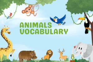 Vocabulario de Animales en Ingles