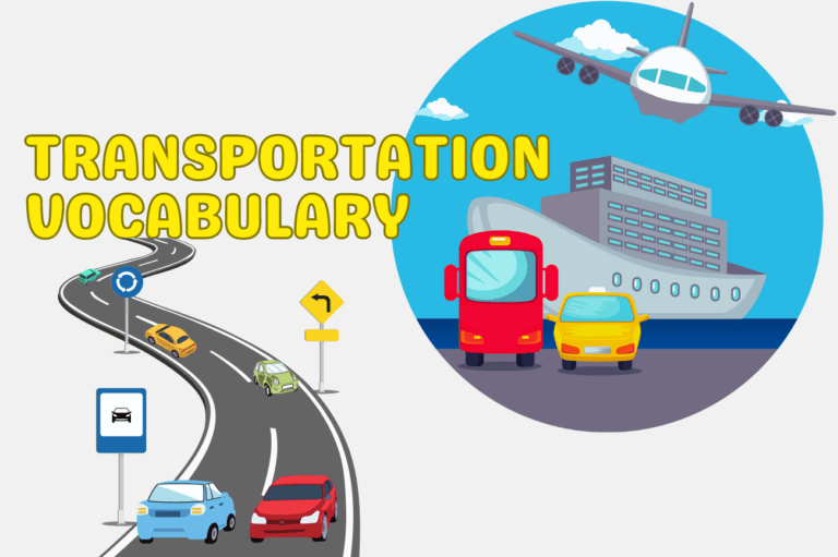 Transportation vocabulary