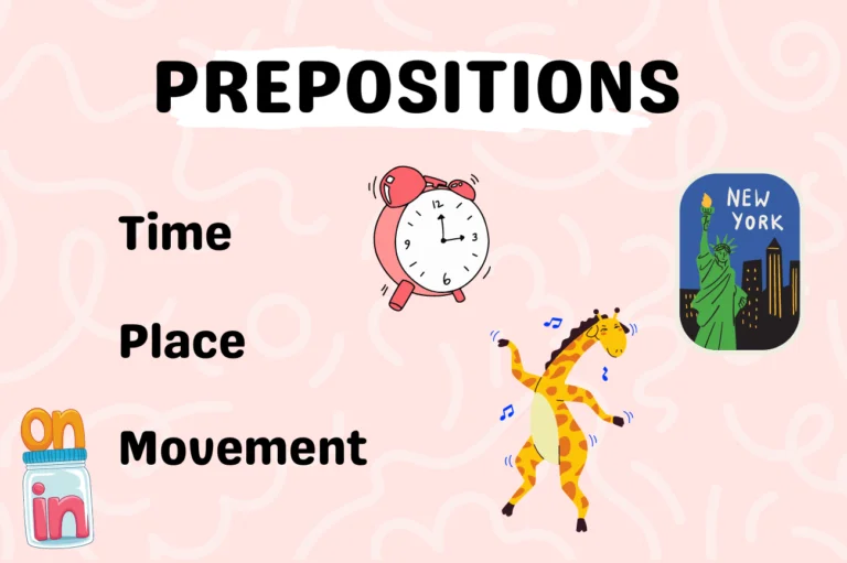 Preposiciones en Ingles