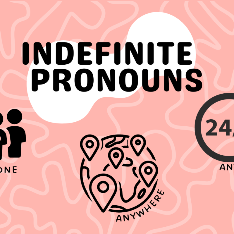 Indefinite Pronouns