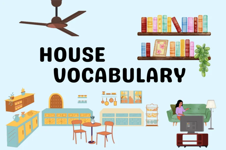 House vocabulary