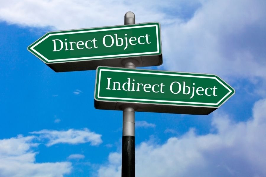 direct and indirect object